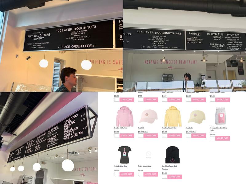 Five Daughters Bakery | East Nashville Menu