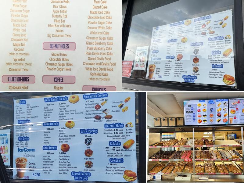 McGaugh's Donuts Menu