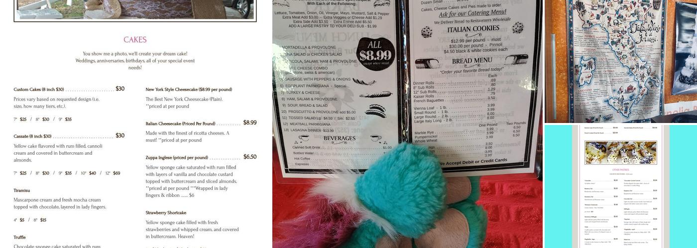 Magnolia Bakery Menu