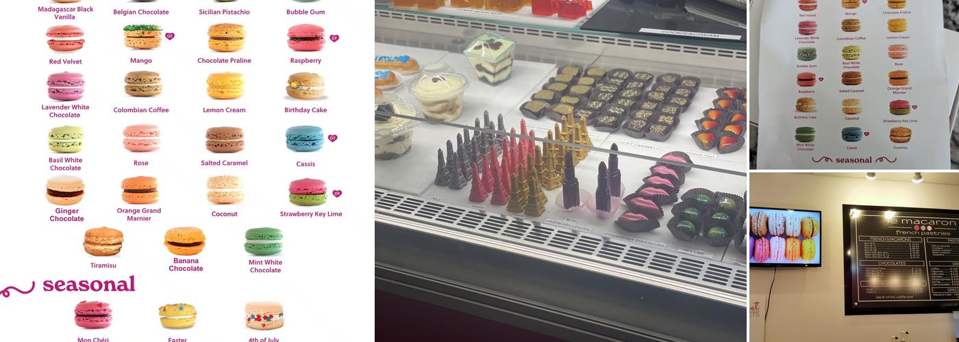 Le Macaron Menu