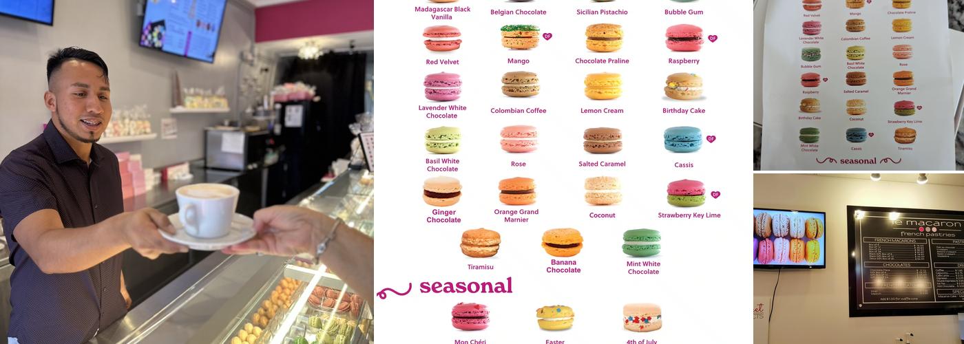 Le Macaron Menu