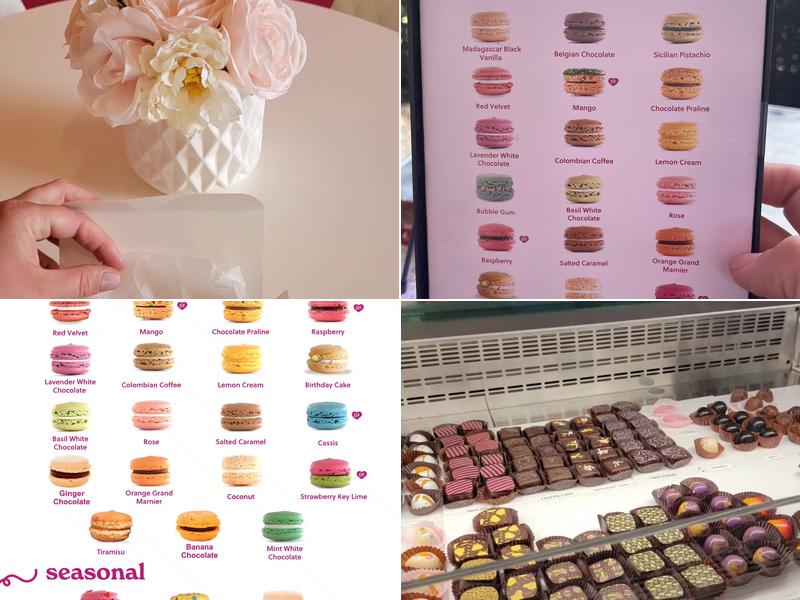 Le Macaron French Pastries Menu