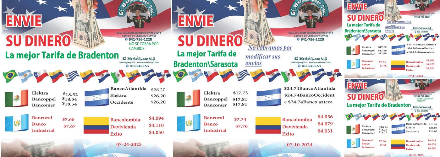 El Mariachi Loco Bakery Menu