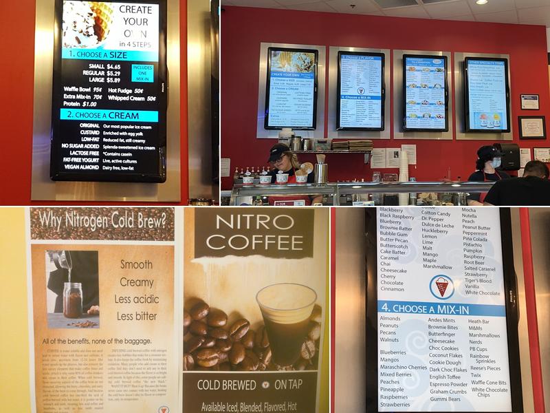 Sub Zero Nitrogen Ice Cream Menu