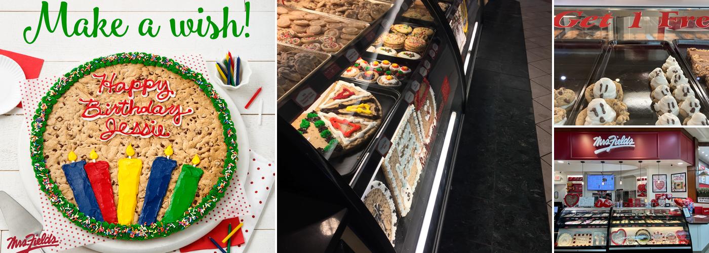 Mrs. Fields Cookies Menu