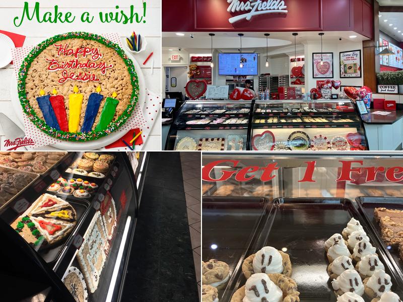 Mrs. Fields Cookies Menu