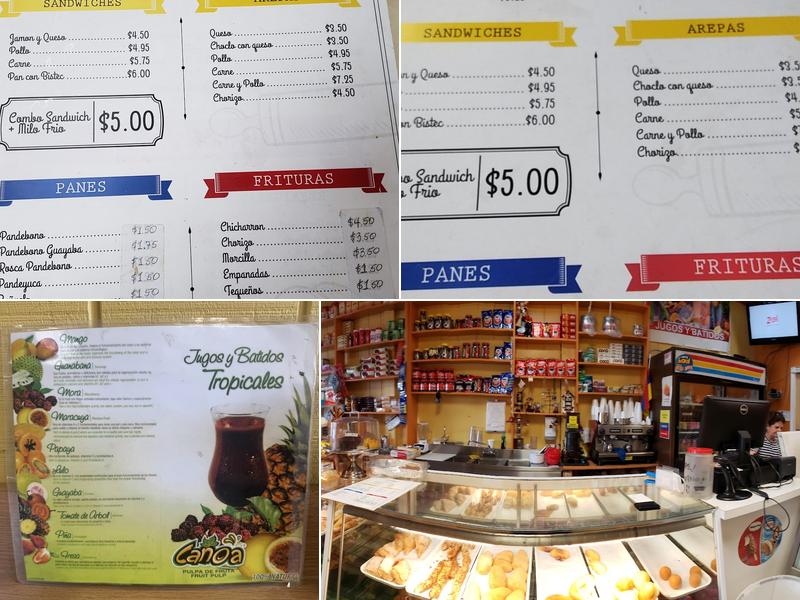 Pan Paka' Bakery Menu