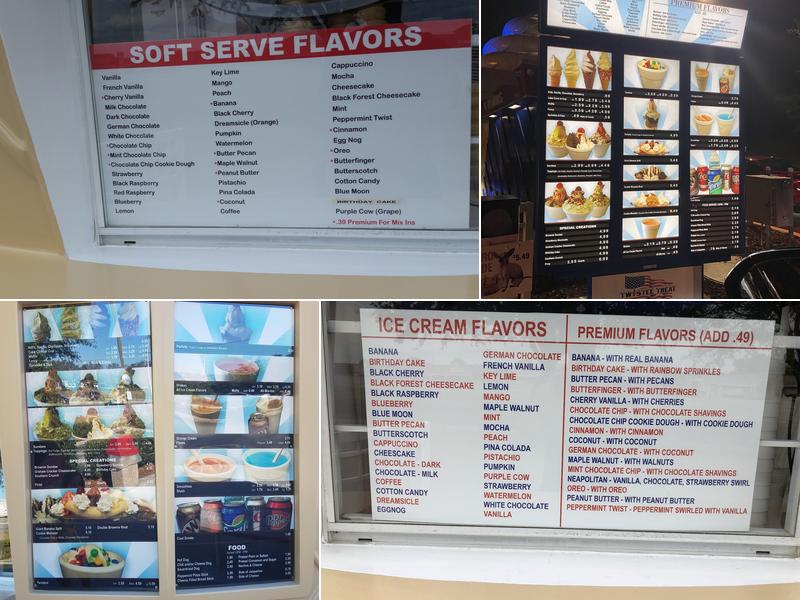 Twistee Treat Menu