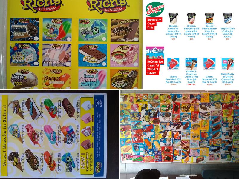 Super Frosty City-Wide Distributors Menu