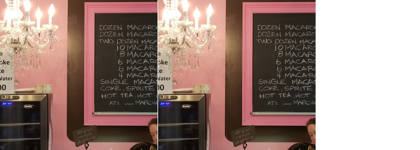 Marche de Macarons Menu
