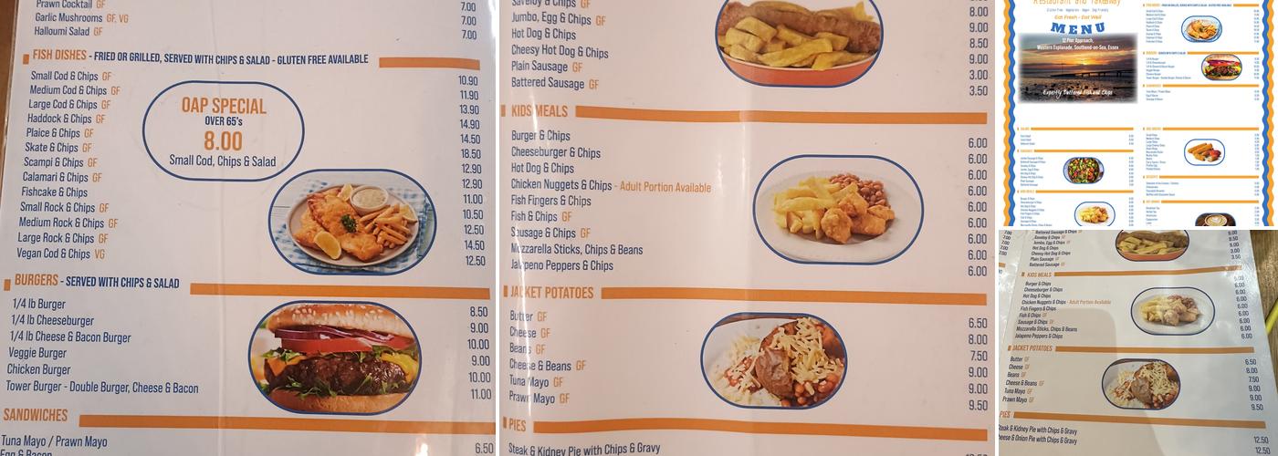 Fish & Wish Menu