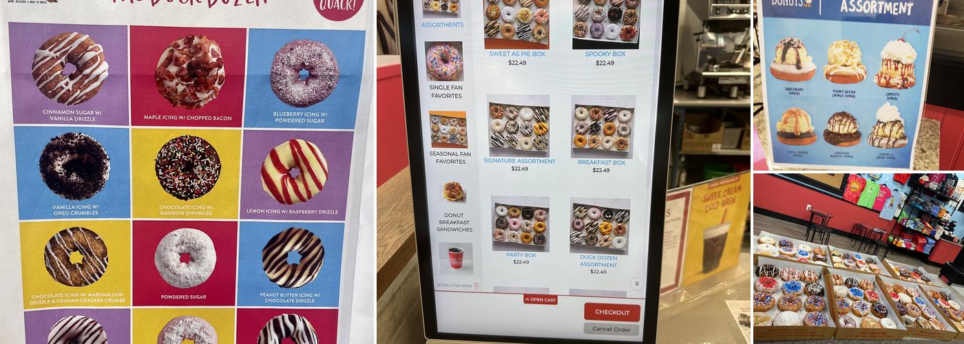 Duck Donuts Menu
