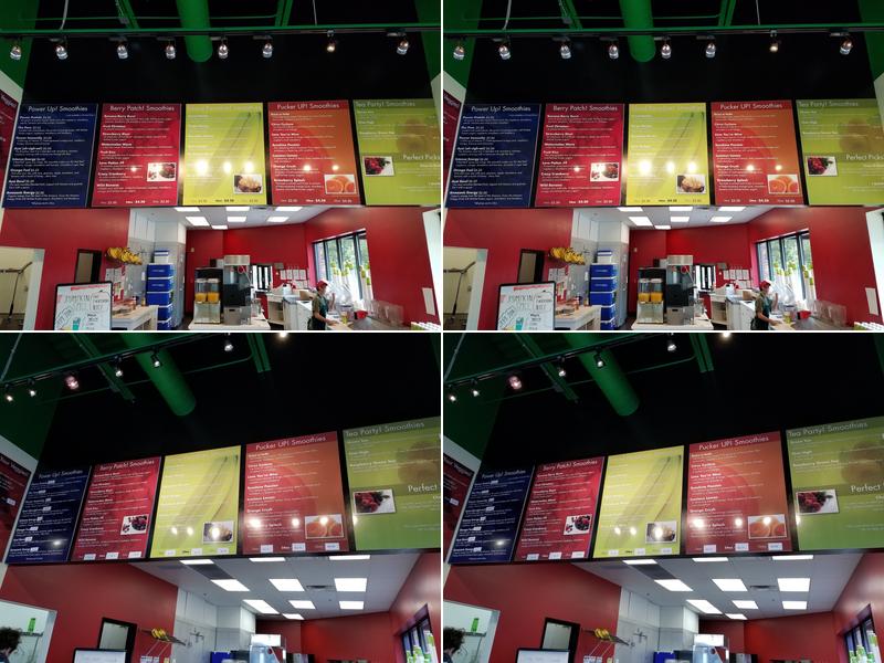 Inta Juice Menu