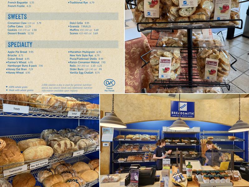 Breadsmith of St. Louis Menu