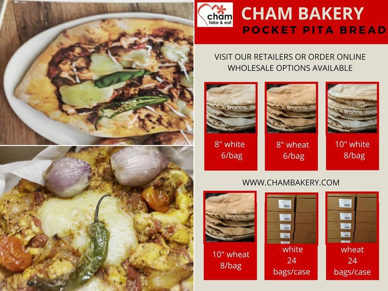 Cham Bakery Menu