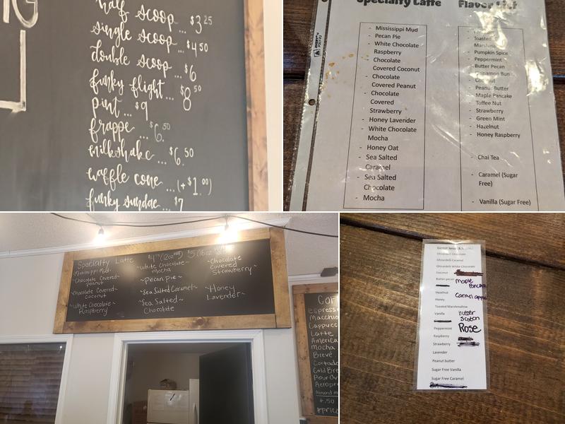 The Funky Twig Menu