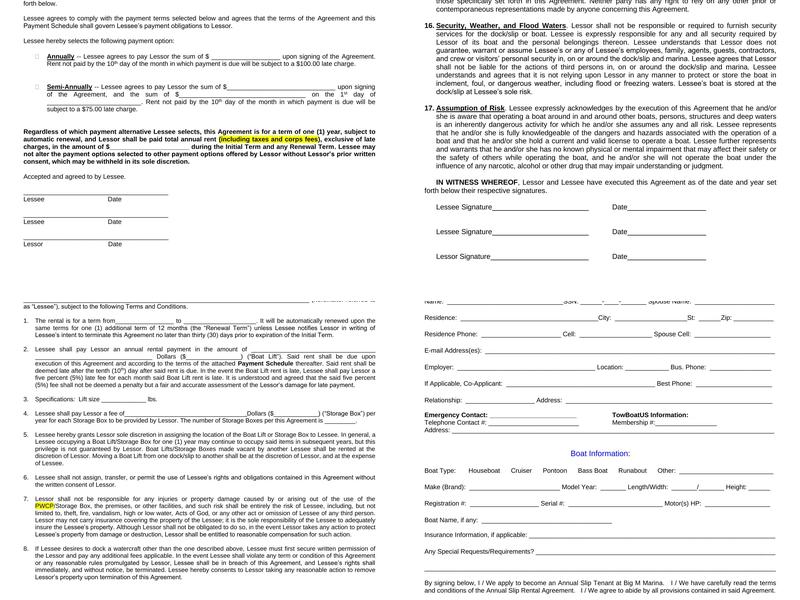 Big M Marina Ice Cream Shop Menu