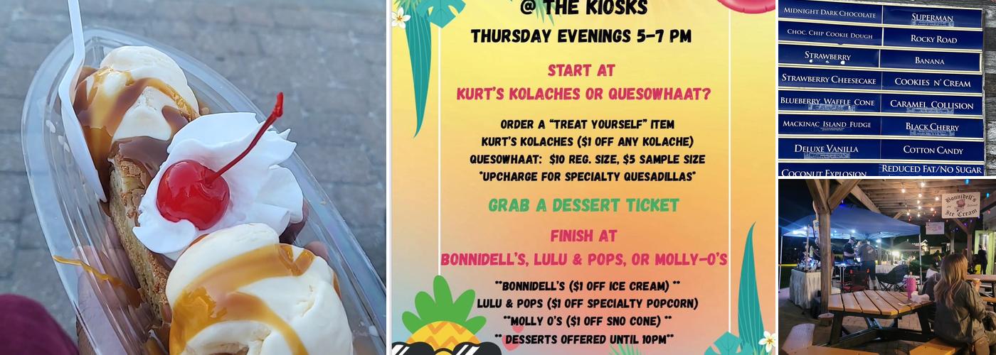 Bonnidell's Ice Cream Menu