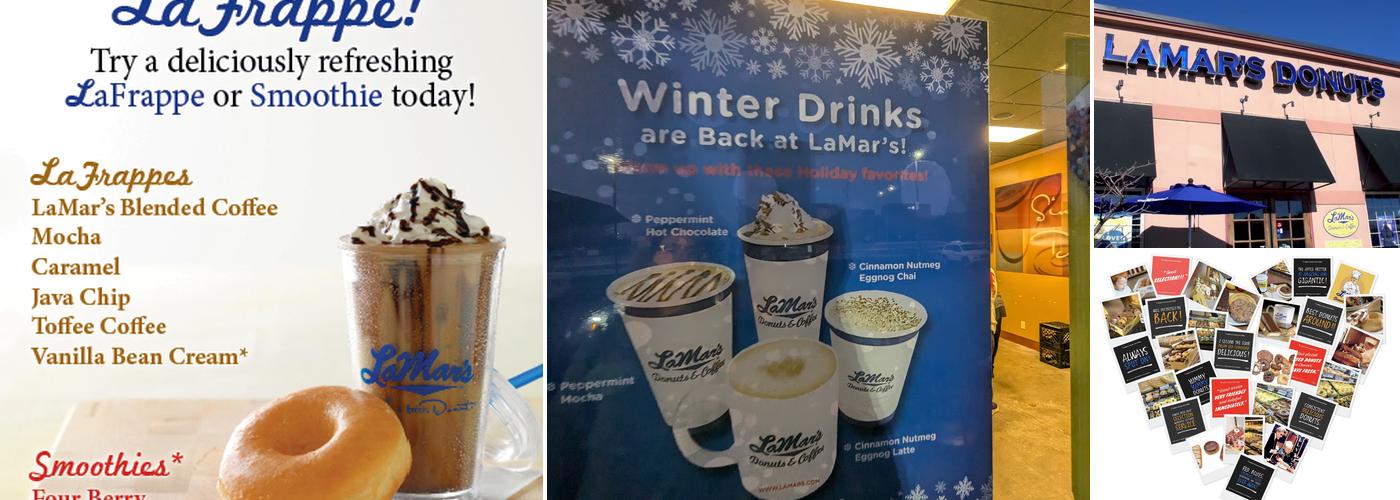 LaMar's Donuts and Coffee Menu