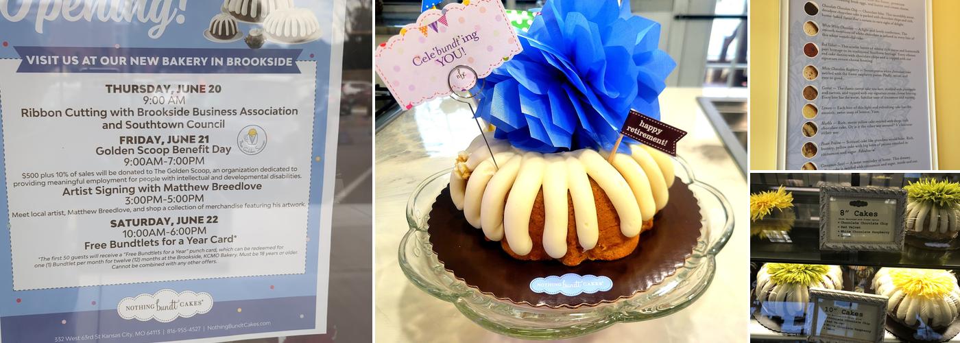 Nothing Bundt Cakes Menu