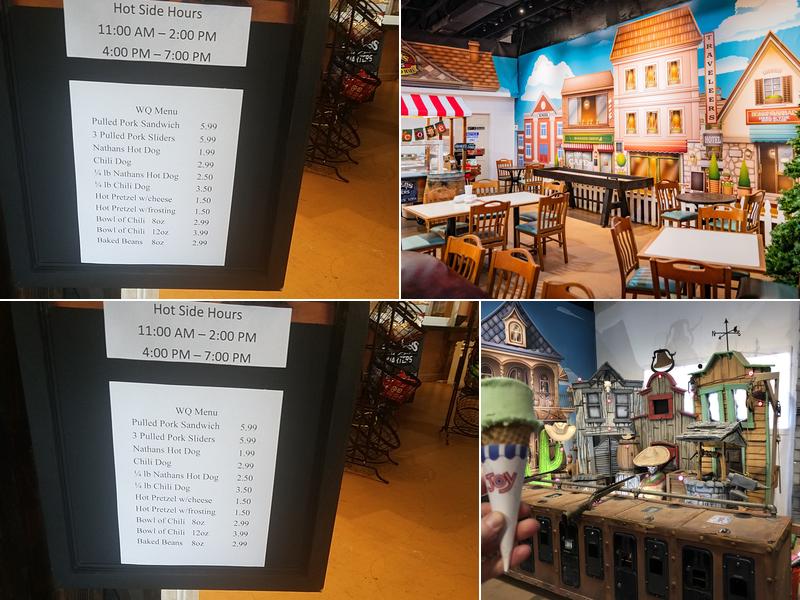 Winters Quarters Water N Ice Menu