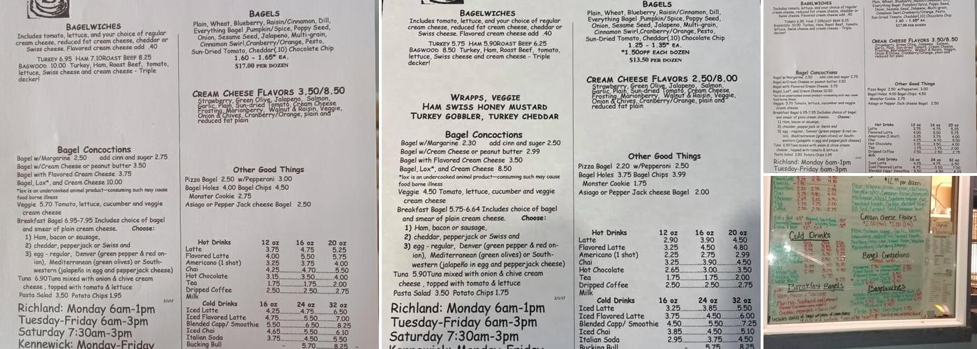 Some Bagels Too Menu