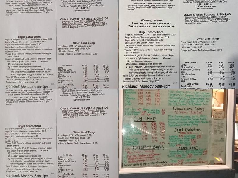 Some Bagels Too Menu