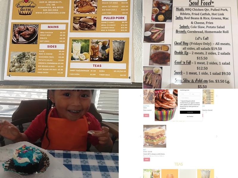 Cupcakes Bakery & Deli Menu