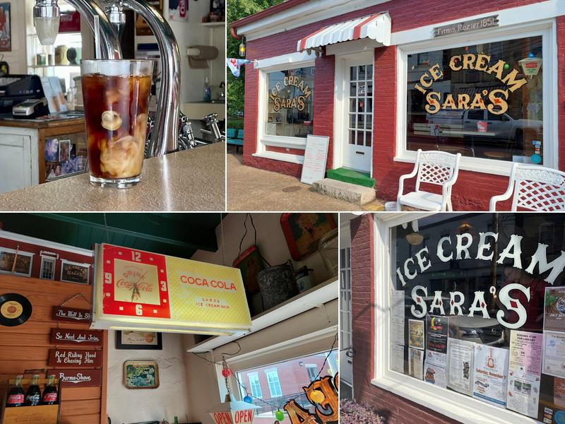Sara's Ice Cream 124 Merchant St, Ste. Genevieve
