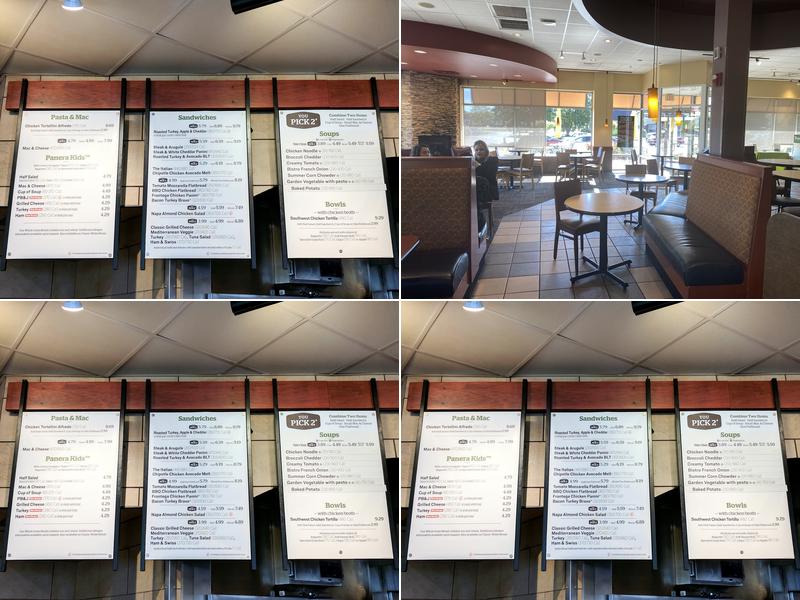 Panera Bread Menu