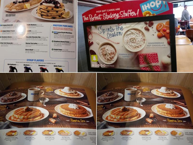 IHOP Menu