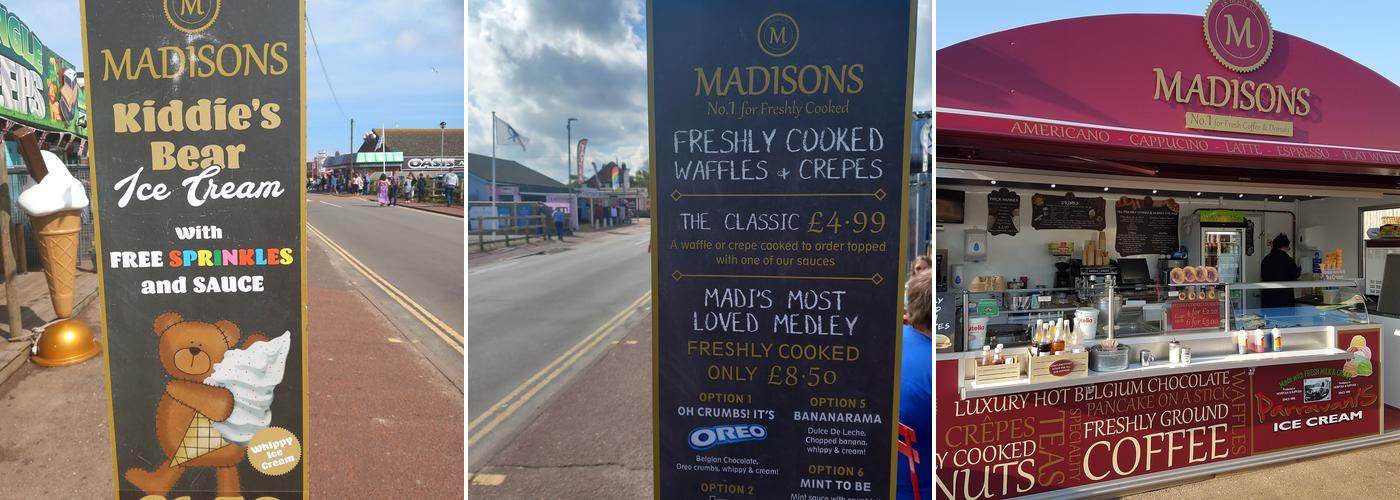 Madison's Coffee & Donuts Menu