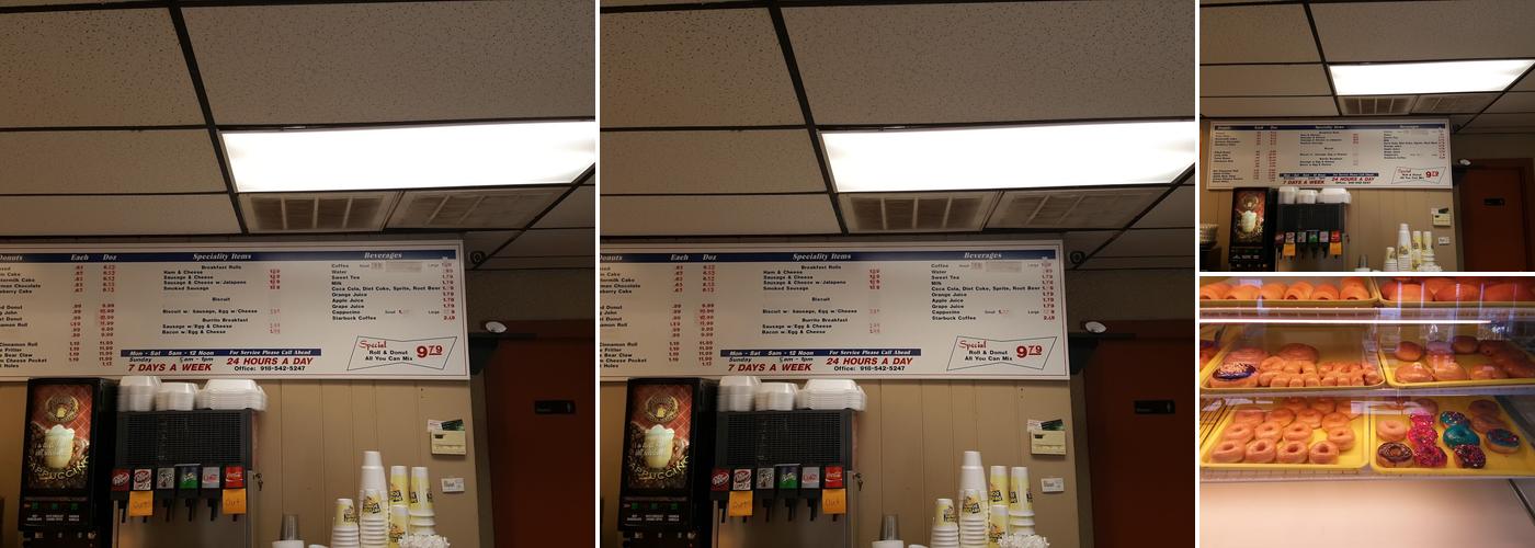 Daylight Donuts Menu