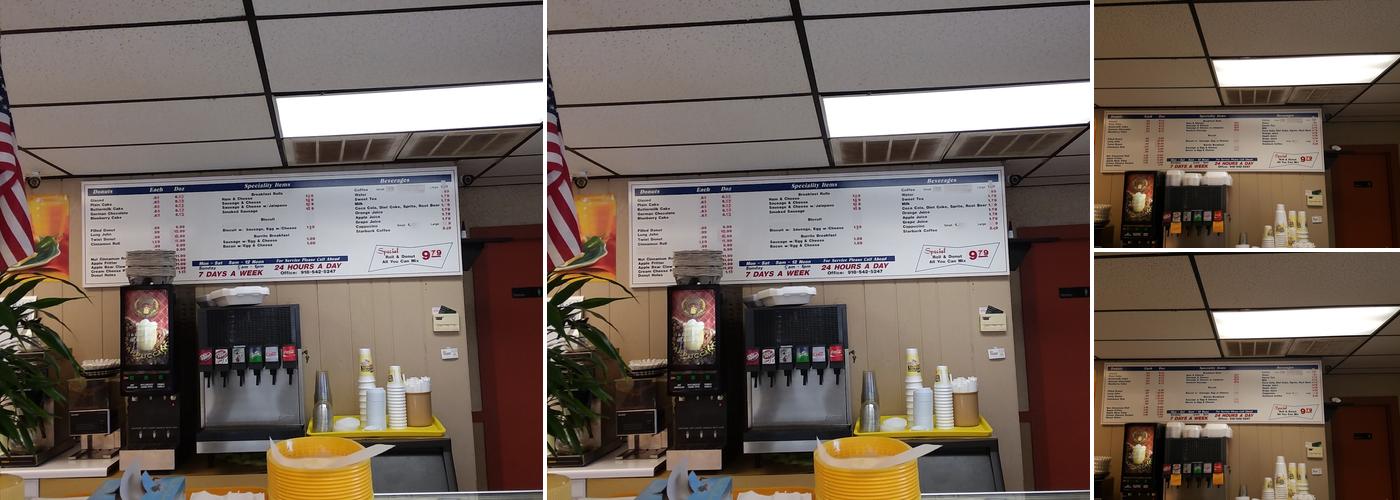 Daylight Donuts Menu