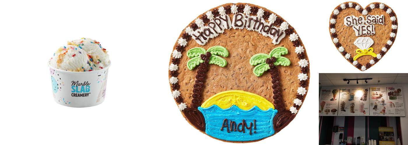 Marble Slab Creamery Menu