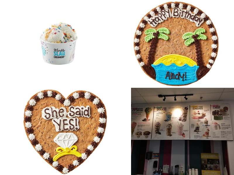 Marble Slab Creamery Menu