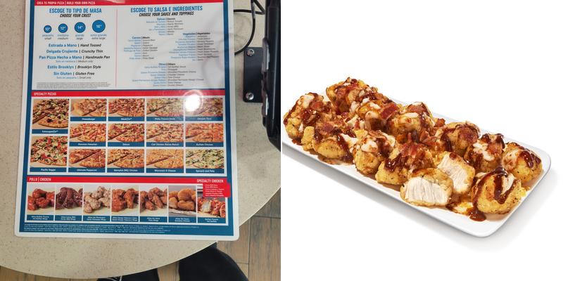 Domino's Pizza Menu