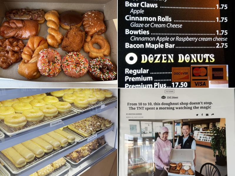 Dockside Donuts Menu