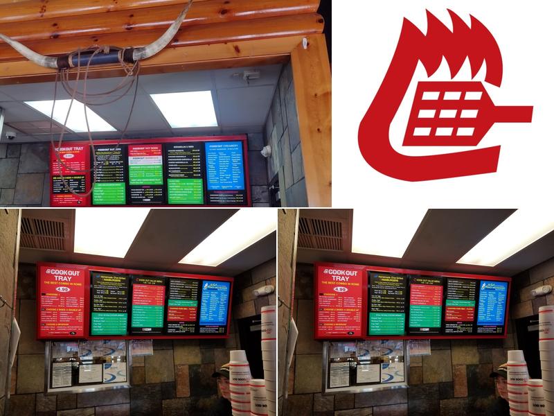 Cook Out Menu