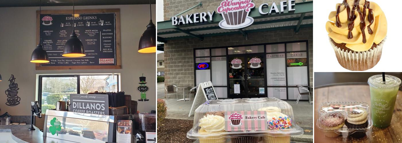 Wanna Cupcake? Bakery Cafe Menu