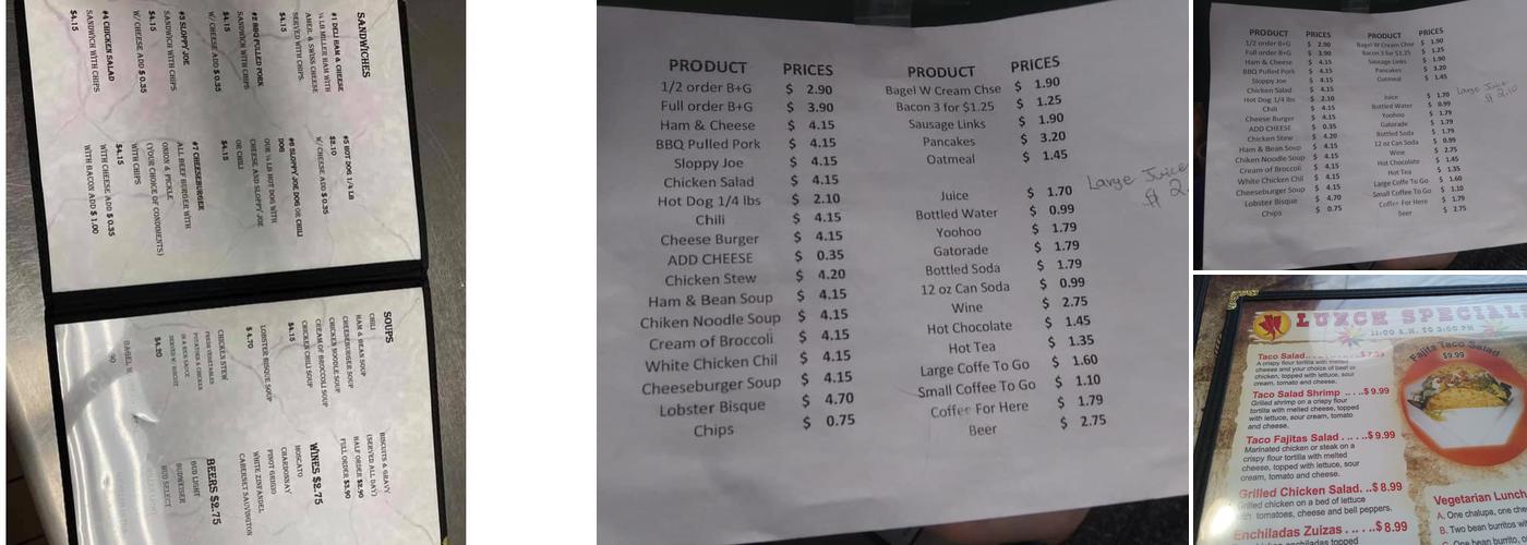 Wood River Donut N More Menu