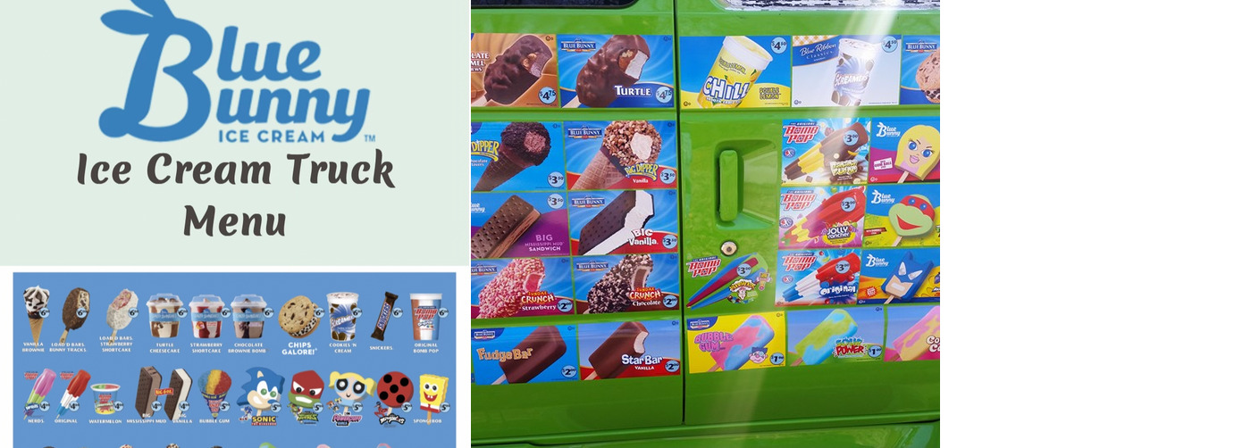 Frozen Fun Express Menu