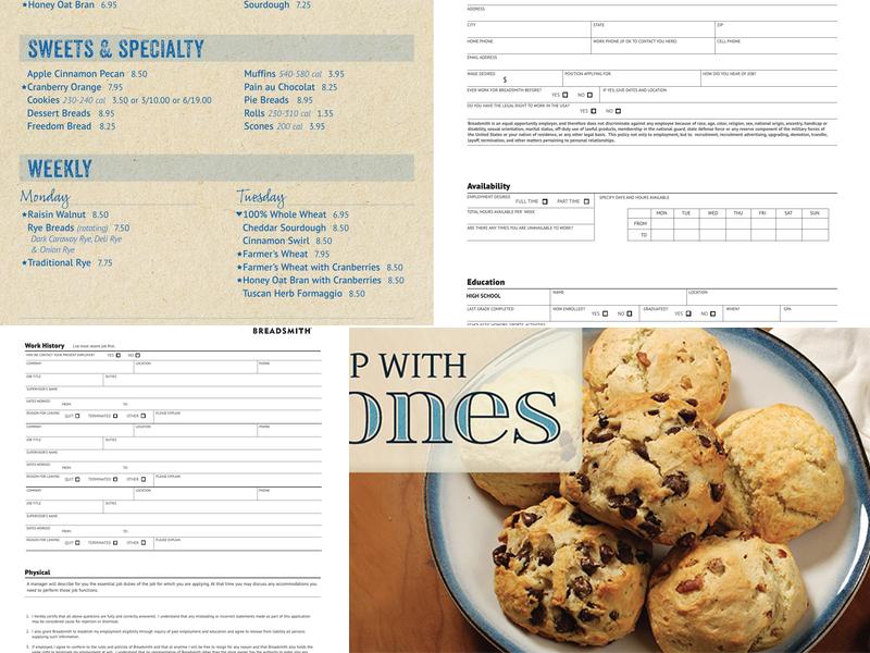 Breadsmith of Springfield Menu