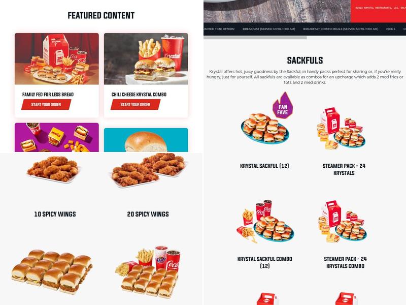 Krystal Menu