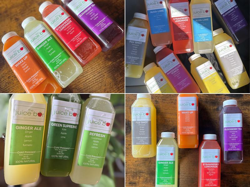 The Juice Bar Juice Company Menu