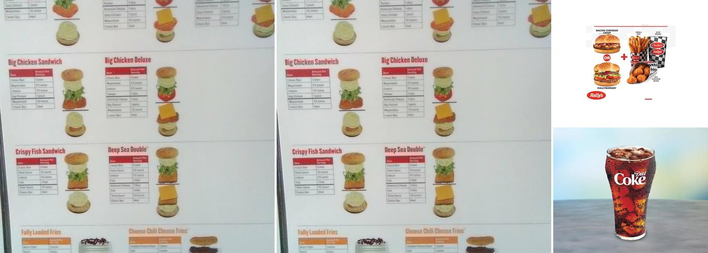 Checkers Menu