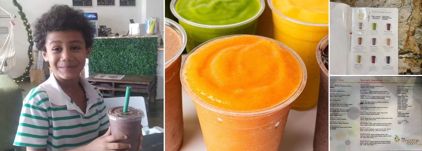 The Smoothie Room Menu