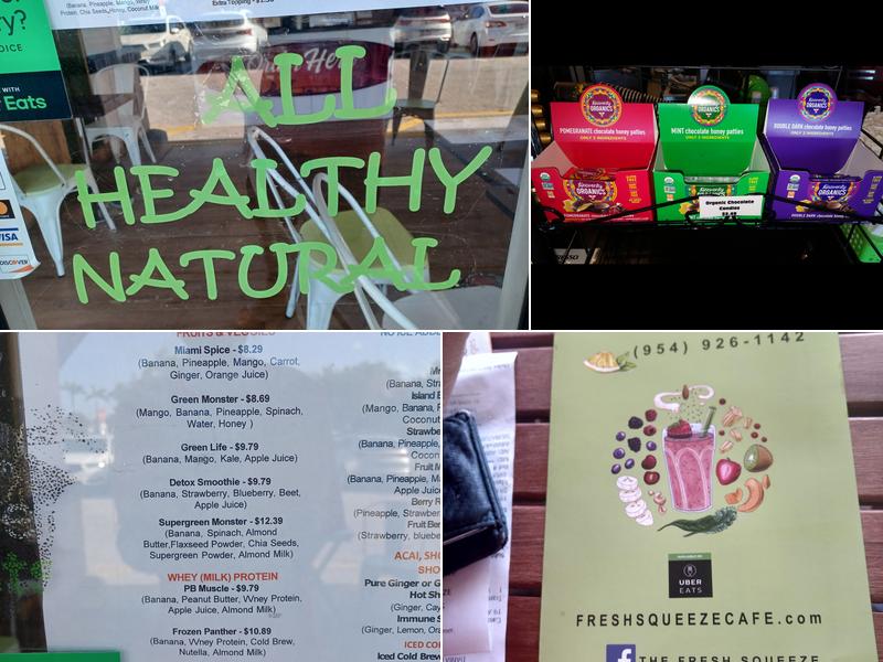 The Fresh Squeeze Menu