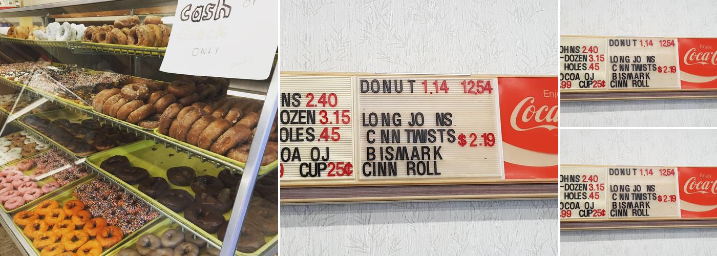 Fluffy Fresh Donuts Menu