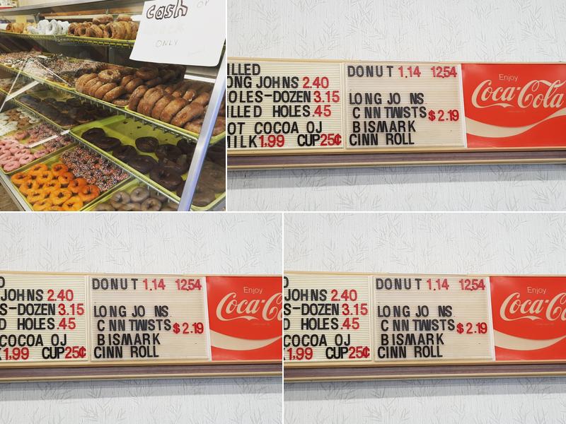 Fluffy Fresh Donuts Menu